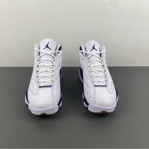 Jordan Men's Sneakers in White and Navy